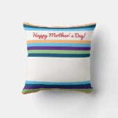 Mom Extraordinaire 2写真の名前スクリプトモダン クッション (裏面)