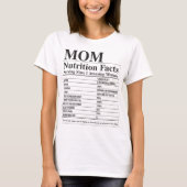 Mom Facts Mother's Day Tシャツ (正面)