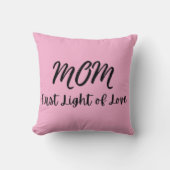 「MOM First Light of Love」引用文 クッション (正面)
