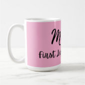 「MOM First Light of Love」引用文 コーヒーマグカップ (左)