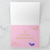 Mom...For all you do... Mother's Day Card カード (内部)