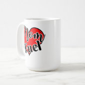 Mom Fuel コーヒーマグカップ (正面左)