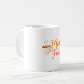 Mom Fuel Coffee Mug for Moms コーヒーマグカップ (正面左)