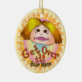 Mom Get Over It セラミックオーナメント (右)