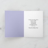 Mom Happy May Birthday Lily of Valley カード (内部)