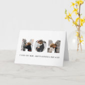 MOM Happy Mothers Day写真 カード (黄色い花)