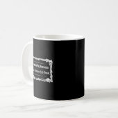 Mom Has Pronouns Was Pronoun-Ced Government コーヒーマグカップ (正面左)