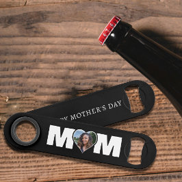 Mom Heart Photo Collage Happy Mother's Day スピード栓抜き