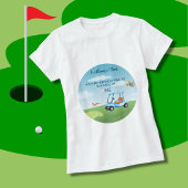 MOM Hole In One Boy Golf Par-Tee 1st Birthday Tシャツ