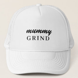 Mom Hustle Modern Stylish Mother’s Day Design キャップ