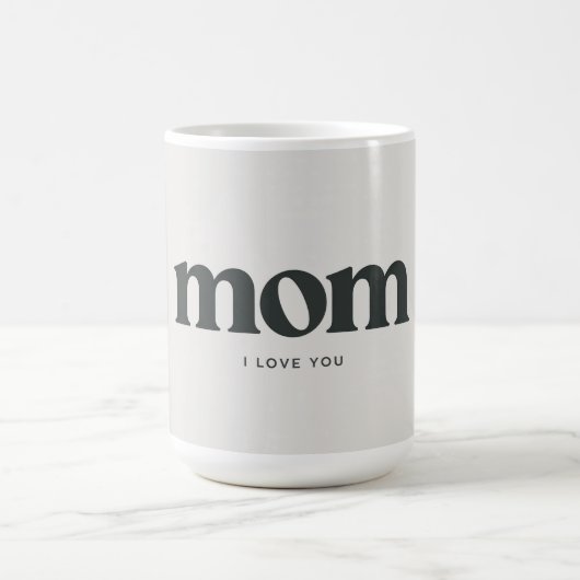 Mom I love you  コーヒーマグカップ (中央)