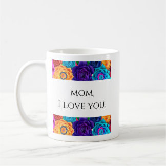 Mom I Love You - Trendy Mother's Day Coffee Cup コーヒーマグカップ