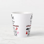 Mom, I Will Always Be Your Huge Financial Problem カフェラテマグ (正面)