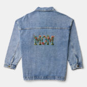 MOM in Flowers Denim Jacket デニムジャケット (裏面)