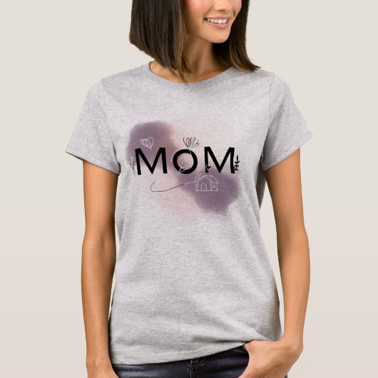 Mom: Invisibility Cloak Superhero Tシャツ (正面)