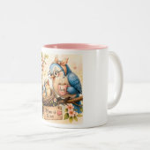 Mom Is Home Mug ツートーンマグカップ (正面右)