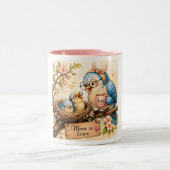 Mom Is Home Mug ツートーンマグカップ (中央)