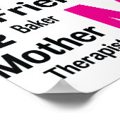 Mom is Love - Multitasking Do-it-All Mom Poster ポスター (角)