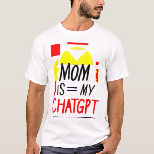 MOM IS = MY CHATGPT Tシャツ (正面)