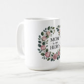 Mom Is My Hero コーヒーマグカップ (正面左)