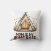 Mom Is My Home Base クッション (裏面)