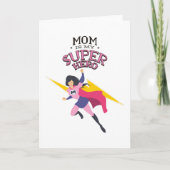 Mom is my superhero カード (正面)