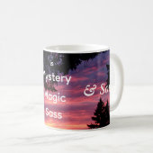 Mom is Mystery, Magic, Sass & Soul – Inspirational コーヒーマグカップ (正面右)