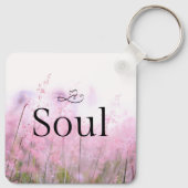 Mom is Mystery, Magic, Sass & Soul Keychain Pink キーホルダー (裏面)