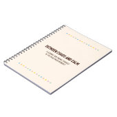 Mom Journal Chaos and Calm Mother's Day Gift ノートブック (左側)