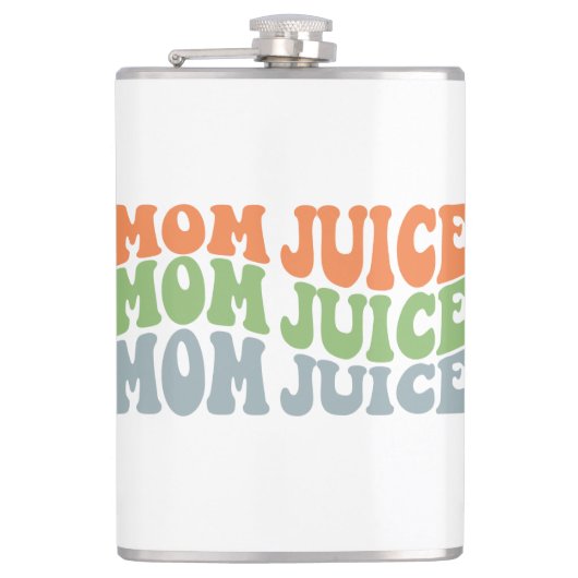 mom juice design フラスク (正面)