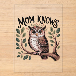 Mom Knows﻿ アクリル招待状