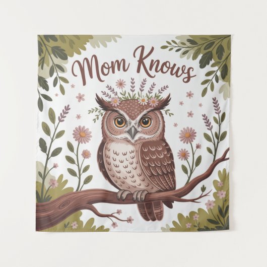 Mom Knows タペストリー (正面)