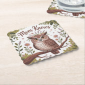 Mom Knows ペーパーコースター (アングル)