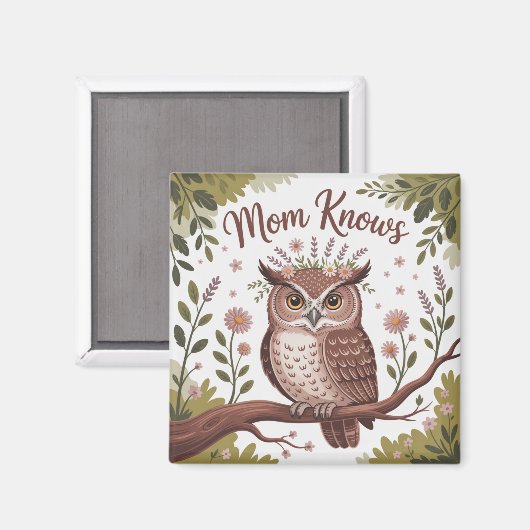 Mom Knows マグネット (正面/裏面)