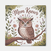 Mom Knows マグネット (正面)