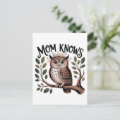 Mom Knows﻿ 案内ポストカード (スタンド正面)