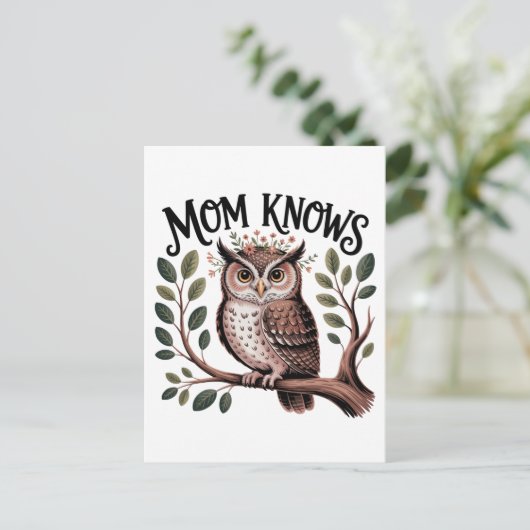Mom Knows﻿ 案内ポストカード (スタンド正面)