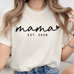 Mom Life   オリジナルスクリプト ママ 新米ママ ベビーシャワー Tシャツ