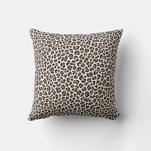 Mom Life Leopard Print Pillow Cover クッション (裏面)