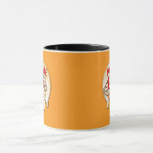 Mom Life Powered by Love and Coffee – Fun Design マグカップ (中央)