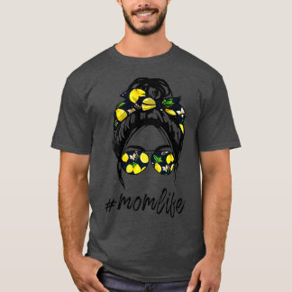 Mom Life s for women yellow lemon Sunglasses & Ban Tシャツ