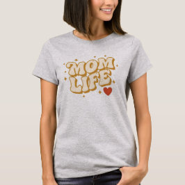 Mom Life Shirt 70s Style t-shirt gift  Tシャツ