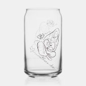 Mom Love  Beautiful Design ガラス缶 (裏面)