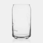 Mom Love  Beautiful Design ガラス缶 (左)