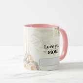Mom Love Coffee Mug マグカップ (正面右)