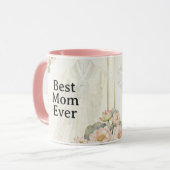 Mom Love Coffee Mug マグカップ (正面左)