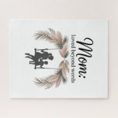 Mom Loved Beyond Words ジグソーパズル (横)