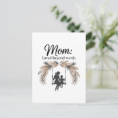 Mom Loved Beyond Words 案内ポストカード (スタンド正面)