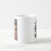 Mom Loved Beyond Words Custom Easy 1 Photo コーヒーマグカップ (中央)