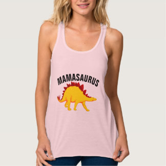 MOM MAMASAURUS恐竜Tシャツ タンクトップ